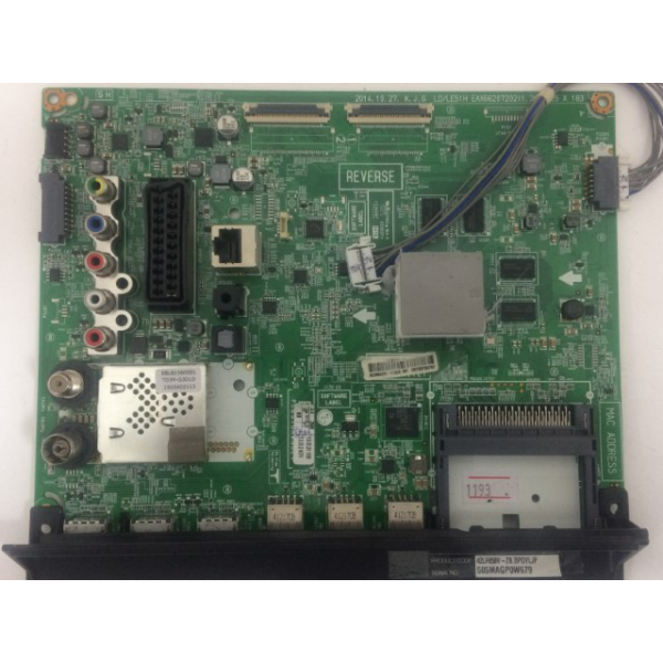 LG , EAX66207202(1.2) , EBT63736702 , LG 32LF650V ,  42LF650V-ZB , LG 50LF650V , LG LED MAİNBOARD ,  LG LED ANA KART. 